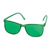 Colour therapy glasses "Elegant" in light green