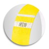 Sigel 255 x 25mm Soft Neon Event Wristbands - Yellow