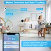ENSTER Onvif Indoor Surveillance Camera WiFi with 2K Double Lens,