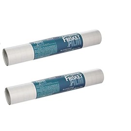 SIMair 2 Rolls 10" x 12ft Film Frisket for Painting Low Tac