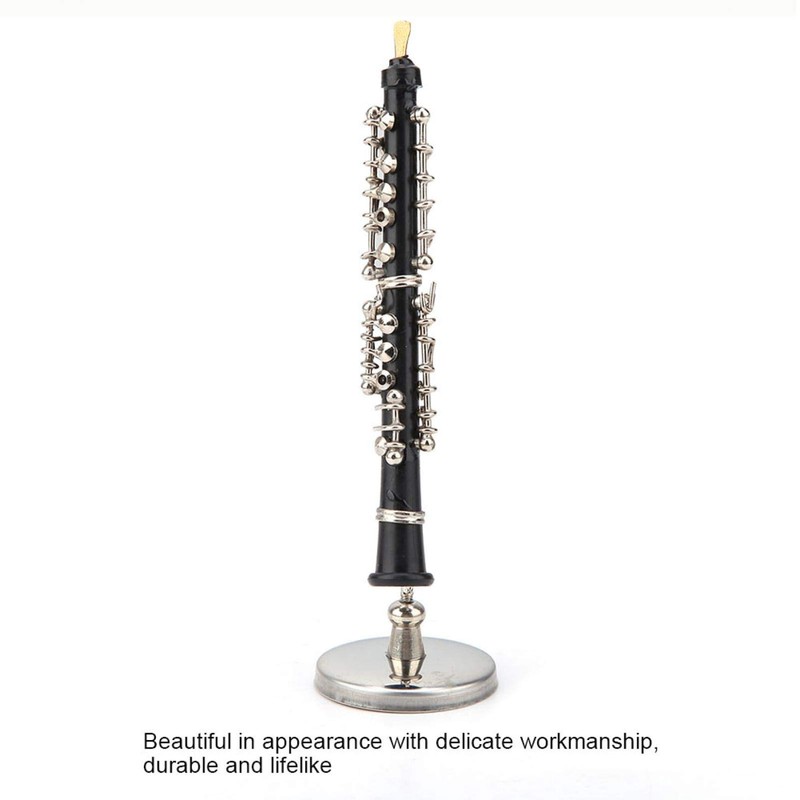 Mini Clarinet, Miniature Clarinet, Copper Clarinet, Oboe, Miniature Model, Christmas
