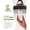 4 Pack LED Edison Bulbs, 4W Edison Light Bulbs, Antique