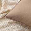 MIULEE Pack of 2 Khaki Pillow Covers 26x26 Inch Decorative