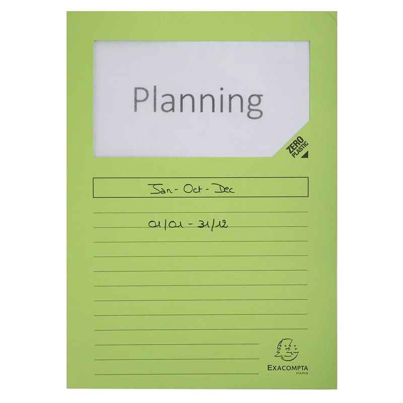 Exacompta - Ref 50000E - Forever Collection - Window Folders