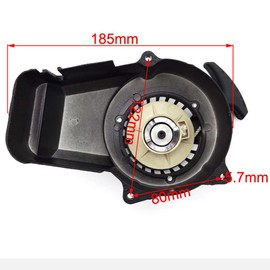 DJ-Motor 47cc 49cc Pull Start Recoil with Screws for SSR50 SX50 2 Stroke 47cc 49cc Mini Scooter Kids Dirt Bike Quad ATV Pocket Bike