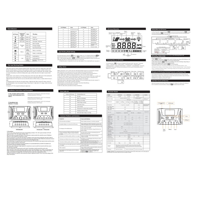 30A 12V/24V PWM Solar Charge Controller Regulator LCD Display Automatic