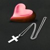 Cross Pendant Necklace For Mens Women Jewelry Religious Pendant Chain