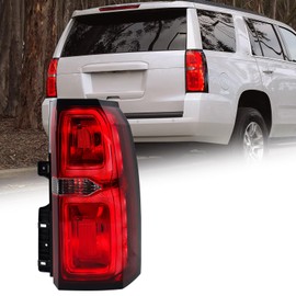 Huray Right Tail Light Fit for Chevy Tahoe/Suburban 3500 HD 2015-2020, Red Taillight OE Style Tail lamp Rear Brake Lamp Replacement for GM2801264 84467059 Passenger Side