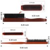 shockassist 2 Boar Bristle Hair Brushes - Soft Natural Bristles