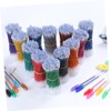 Ciieeo 50 Pcs Glitter Refill Glitter Gel Simple Ink Pen
