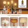 Lamp Kits for Do it Yourself, Brass Bottle Lamp Kit,