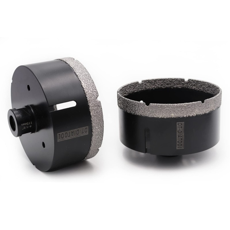 DT-DIATOOL Daimond Core Drill Bit 4-1/2 Inch Vaccum Brazed Hole