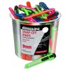 100-Pack of 9mm Allway K13-50 K-Series Neon 13-Point Snap-Off Knife,