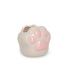 LEGAMI - Handpainted Ceramic Desk Friends Kitty Paw Pen Holder