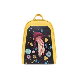 DOGO Vegan Women's Tidy Bag - Jelly Stars Backpack, multicoloured