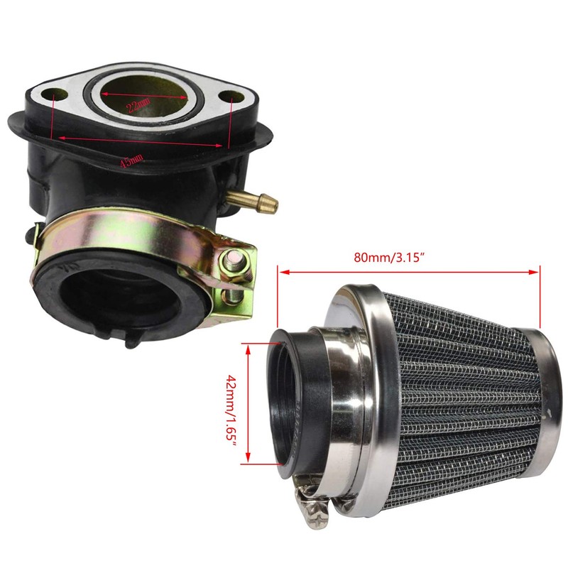 GY6(150cc) Carburetor for 150cc 125cc 152QMJ 157QMJ 4 Stroke Engines