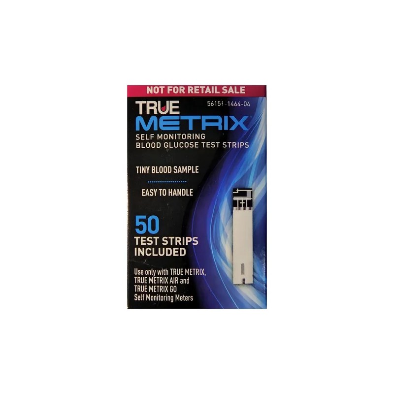 Tiras Reactivas True Metrix En Color Blanco