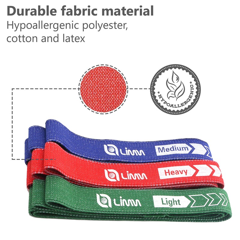 Limm Long Resistance Bands Fabric Band - Pull Up Bands