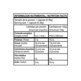 Easy Light Cápsulas de Fibra Natural de Origen Vegetal Paquete de 60 Capsulas 2 pack
