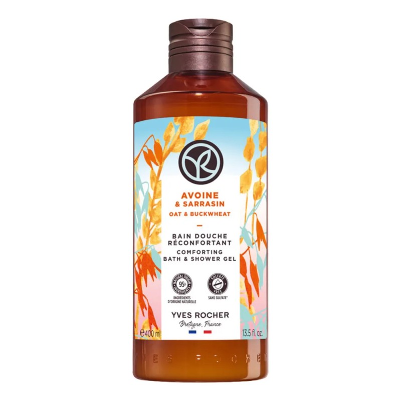 Maxi Gel De Ducha Corporal Avena Trigo Sarraceno Yves Rocher