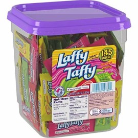 Laffy Taffy Wonka Laffy Taffy Assorted Jar, 3.08 Pound