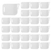 16 Counts Fridge Drawer Divider,Clear Refrigerator Organizer Bins Partition,Storage Baskets