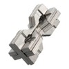 BePuzzled | Hourglass Hanayama Metal Brainteaser Puzzle Mensa Rated Level