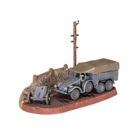 Revell 03344 Krupp Protze KFZ 69 with 3,7cm Pak 1:76 Scale Model Kit