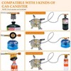 9500W Portable Windproof Camping Stove, Backpacking Camp Stove with Two