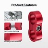 EVIL ENERGY Hose Separator Clamp, Fuel Line Mounting Clamp Aluminum