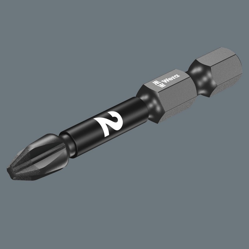 Wera Bit-Check 6 PZ Impaktor 1 Diamond Coated TriTorsion Long