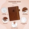 Clever Fox Password Book with alphabetical tabs. Internet Address Organizer