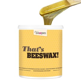 Waxxxpress That's Beeswax! Strip Wax 800ml - Natural Hair Removal Wax with Superior Grip and Stength, Honey Colour