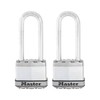 Master Lock M1XTLJ Magnum Heavy Duty Padlock with Key, 2