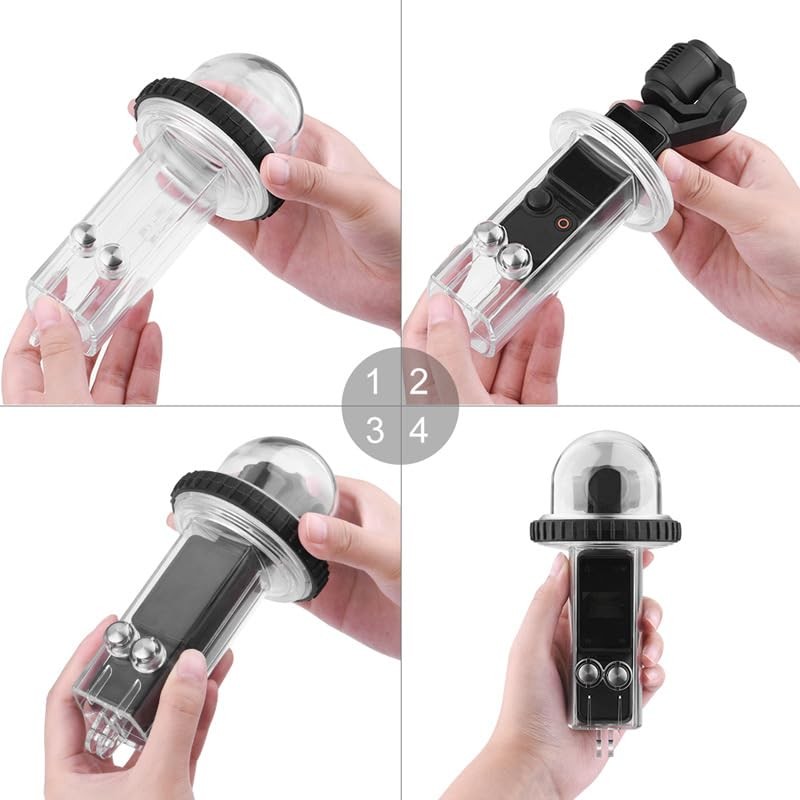 ieron Waterproof Dive Case Compatible with DJI Osmo Pocket 3