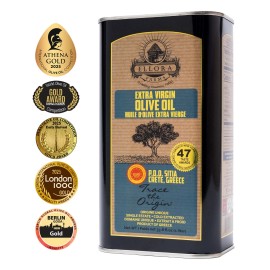 Ellora farms Single Estate SITIA, Greek Extra Virgin Olive Oil, Kosher, Traceable, 34oz (1Lt)