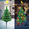 Solar Christmas Tree Lights (4 Set) – 80 Multicolor Strawberry