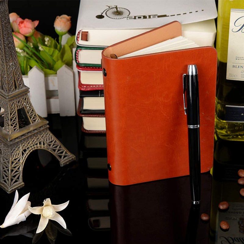Bocotoerjp Personal Notebook, A7 Notebook, 6 Hole Ring, Business Notebook,