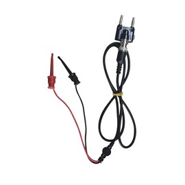 HART Communicator Spring Hook Cable Kit - 43" Industrial Test Leads with Banana Plug for Rosemount 275/375/475 & Emerson 388 Field Device | 250Ω Resistor