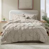 Nestl King Size Comforter Set 7 Pieces - Pinch Pleated