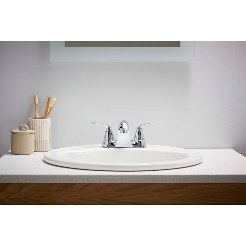 KOHLER Valton Centerset bathroom sink faucet