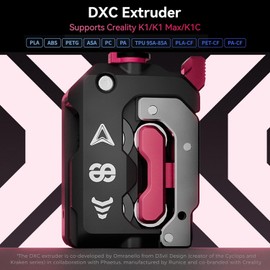 Creality K1/K1C/K1 Max/K1 SE Upgrade Phaetus DXC Extruder Direct Drive Helical Gear Smooth Feeding Extrusion Replacement