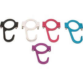 Aluminum Helmet/Steering Wheel Hook, Black