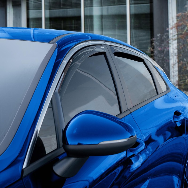 Goodyear Shatterproof in-Channel Window Deflectors for Kia K-5/K5 2021-2025, Rain
