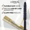 L'Oreal Paris Telescopic High-Precision Lengthening Mascara, Precise Application for Up