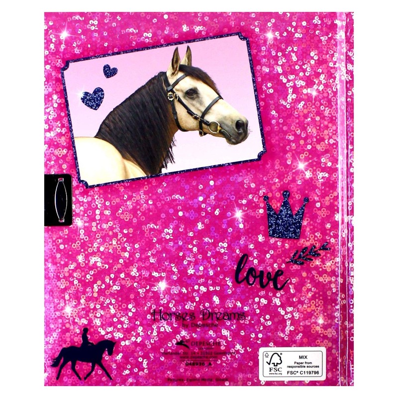Horses Dreams Pink Secret Diary