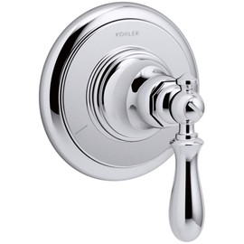 KOHLER K-T72770-9M-CP Artifacts Transfer Valve Trim with Swing Lever Handle, Polished Chrome