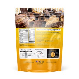 About Time Whey Protein Isolate Chocolate Peanut Butter 2lb - 25g Protein, Non-GMO, 0g Fat, 0g Sugars, No Artificial Sweeteners, 32 Servings