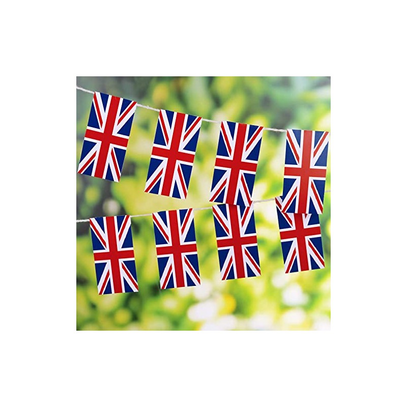 Costume and Party Store 10M Union Jack Rectangle Bunting Party
