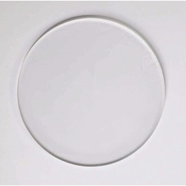 Disco de plexiglás circular acrílico de 1/8 pulgadas de grosor, elige el tamaño (1, 1/8 pulgadas x 10 pulgadas)